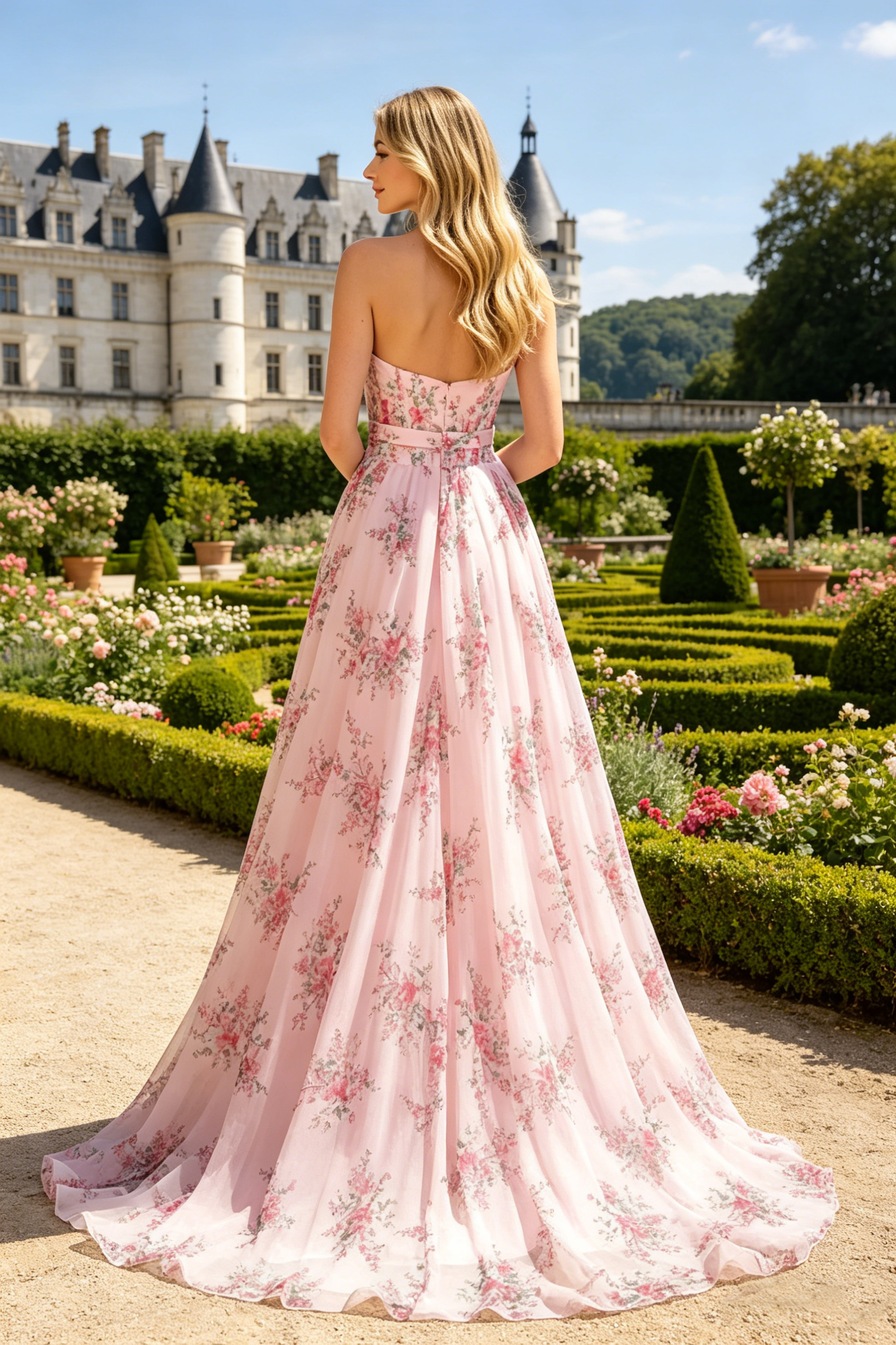 Chiffon Prom Dresses 2026  Applique Sweetheart  Evening Dresses Lace Up Wedding Guest Dresses
