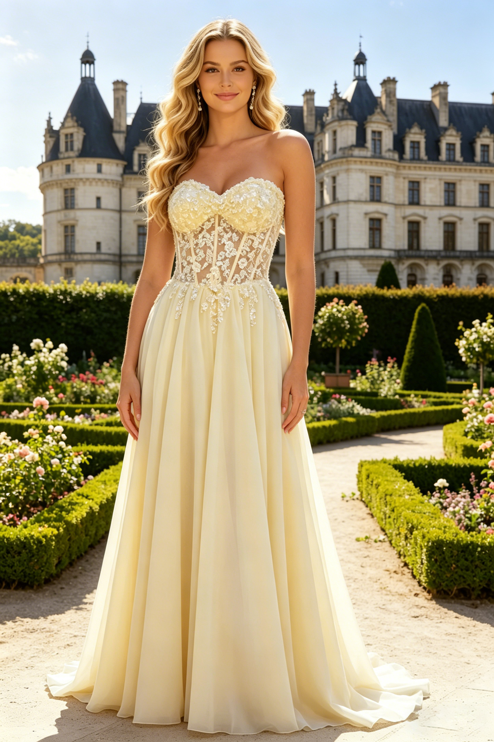 Chiffon Prom Dresses 2026  Applique Sweetheart  Evening Dresses Lace Up Wedding Guest Dresses